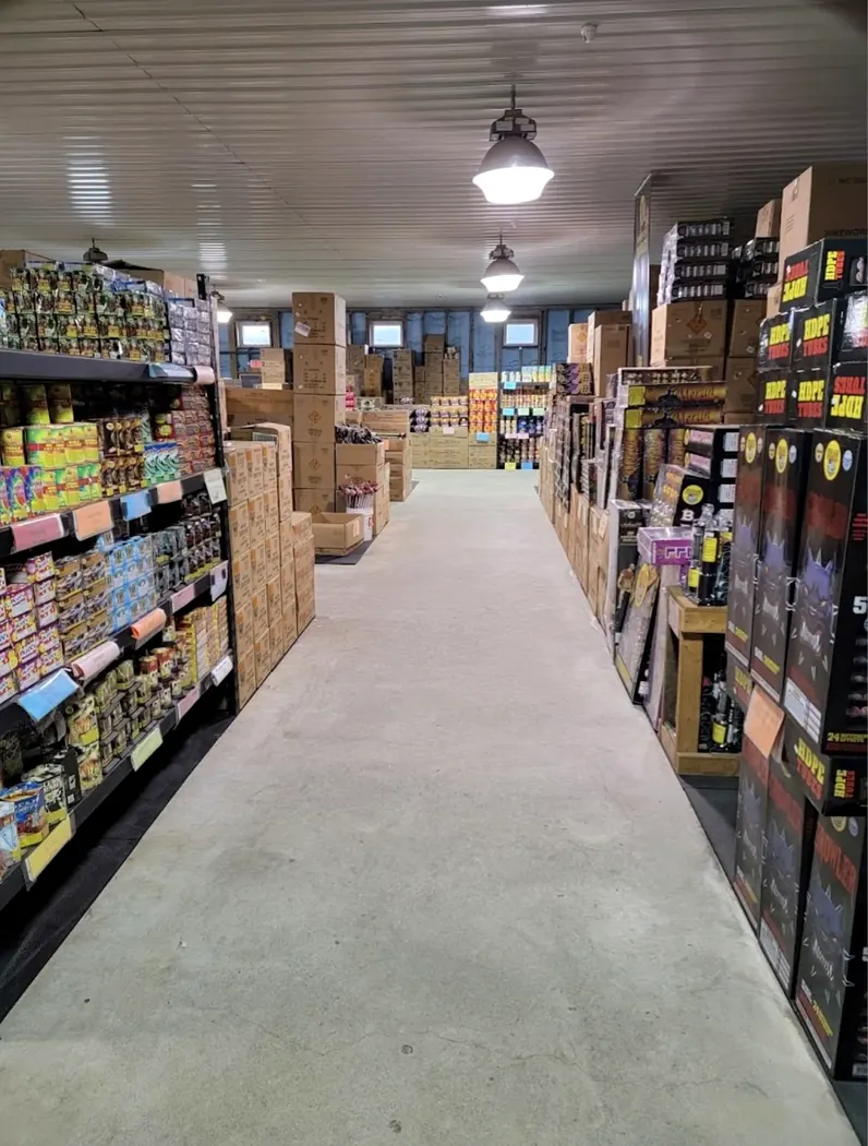 Main showroom aisle